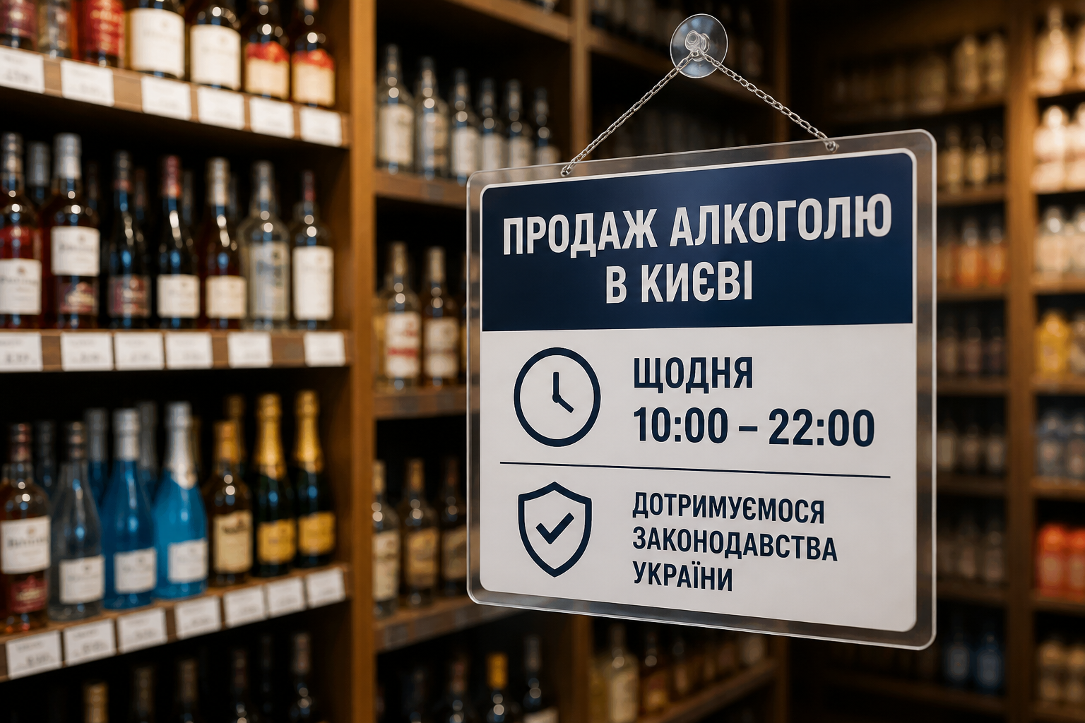 Общие правила продажи алкоголя в Киеве