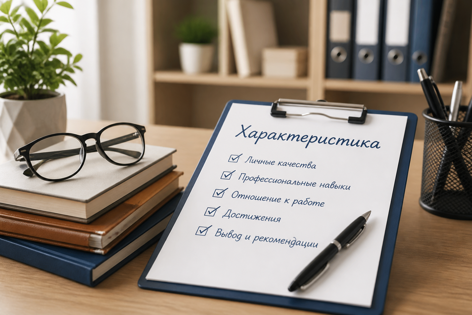 как написать характеристику
