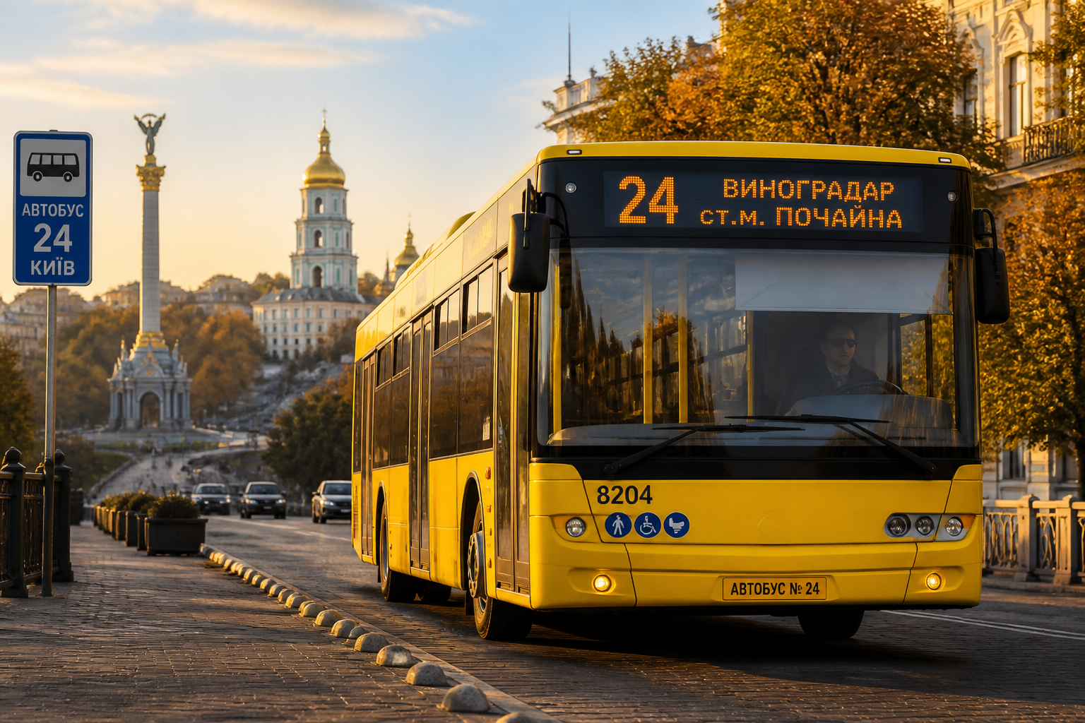 Автобус № 24 Киев