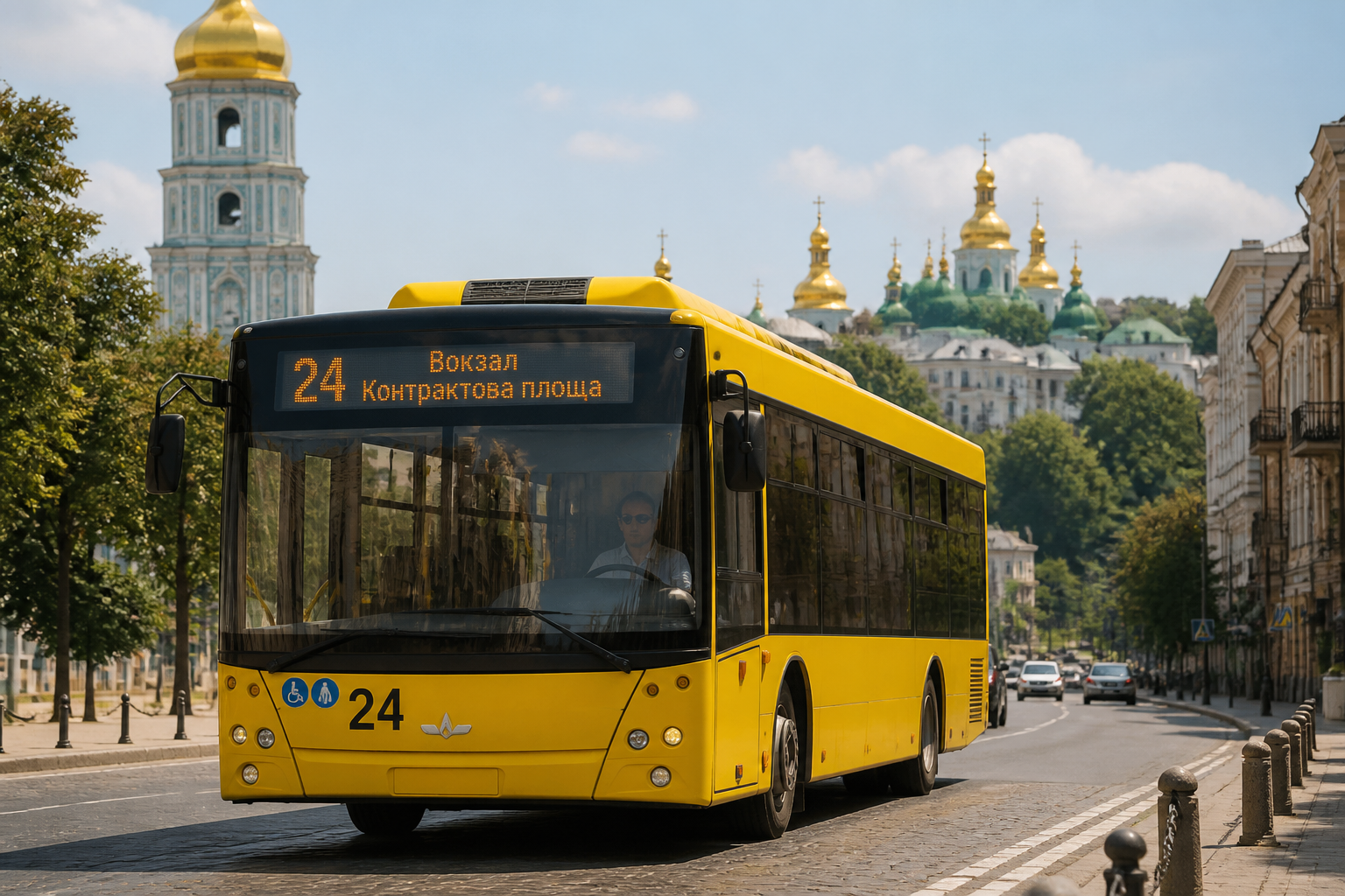 Автобус № 24 Киев
