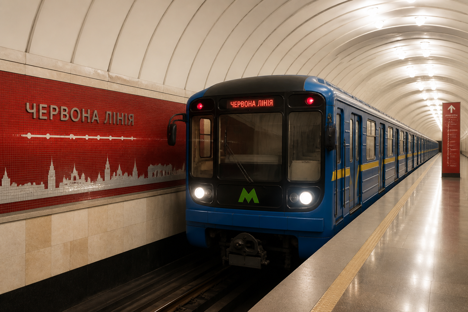 Червона лінія — найстаріша і найдовша