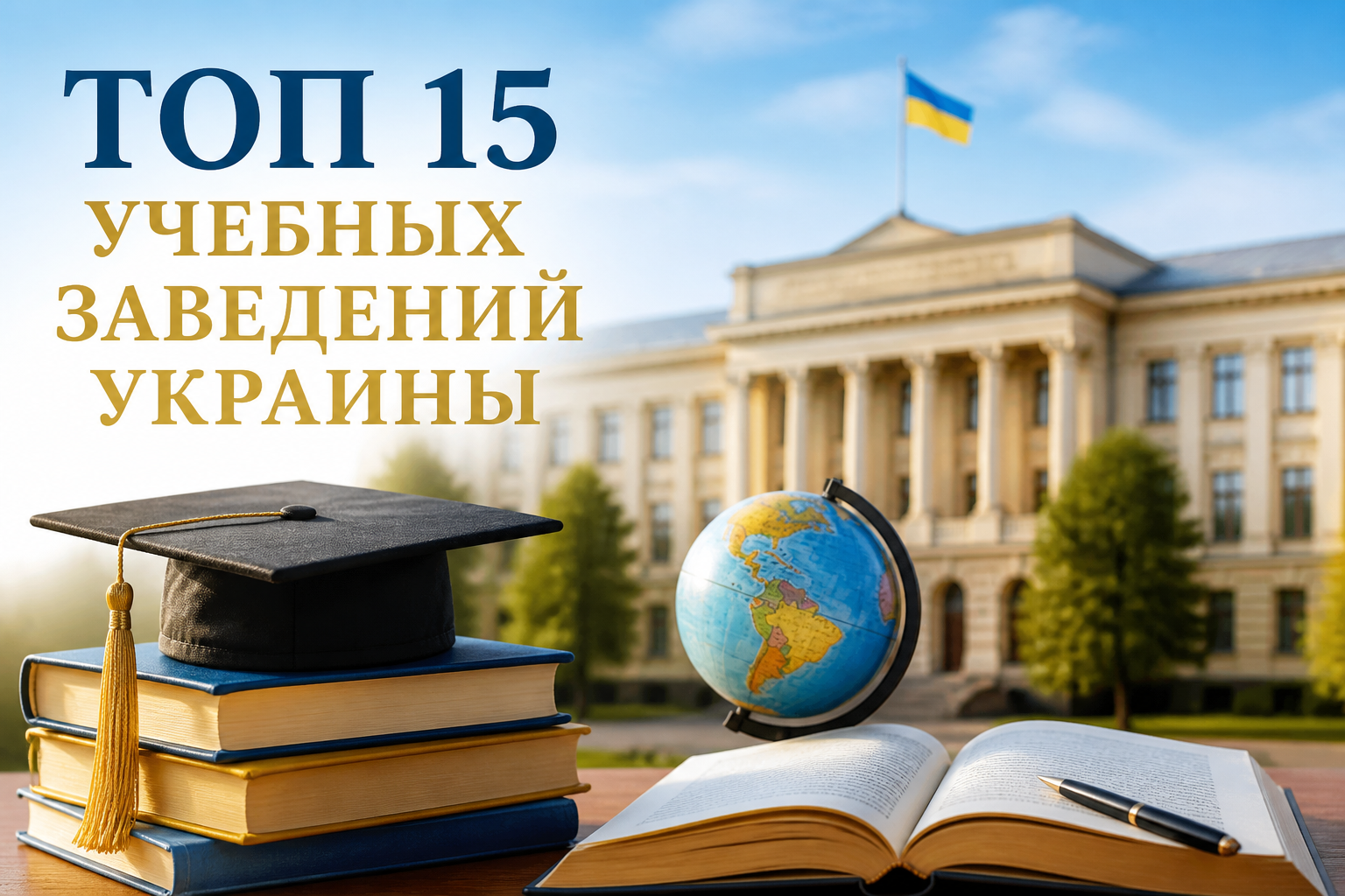 Топ 15 учебных заведений Украины