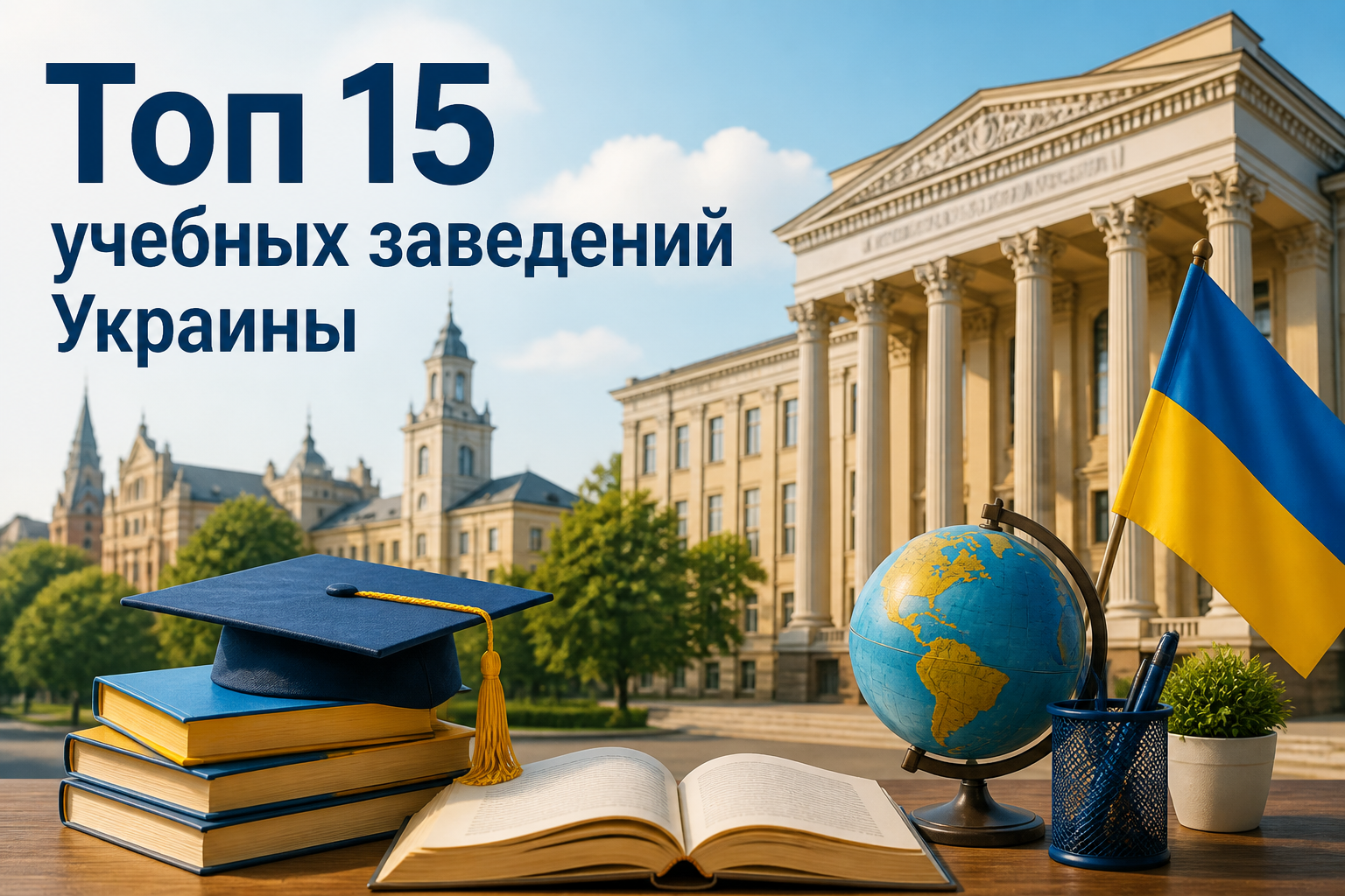 Топ 15 учебных заведений Украины