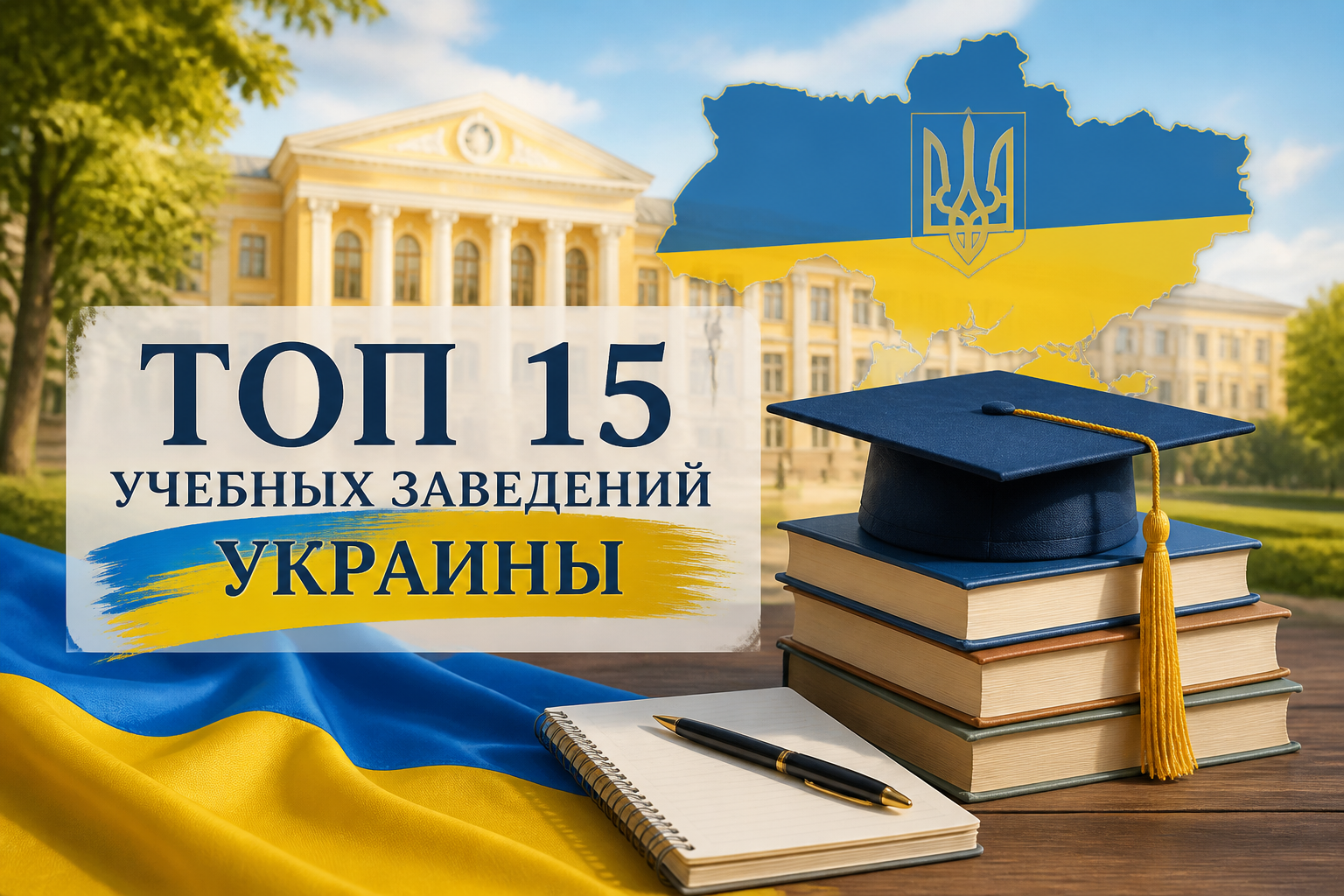 Топ 15 учебных заведений Украины