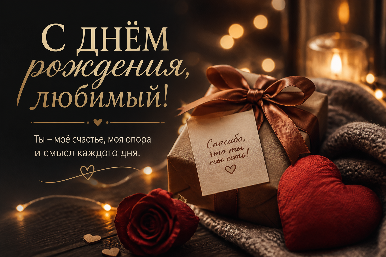 с днем рождения любимому мужчине