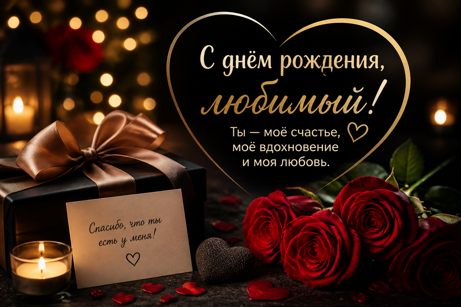 с днем рождения любимому мужчине
