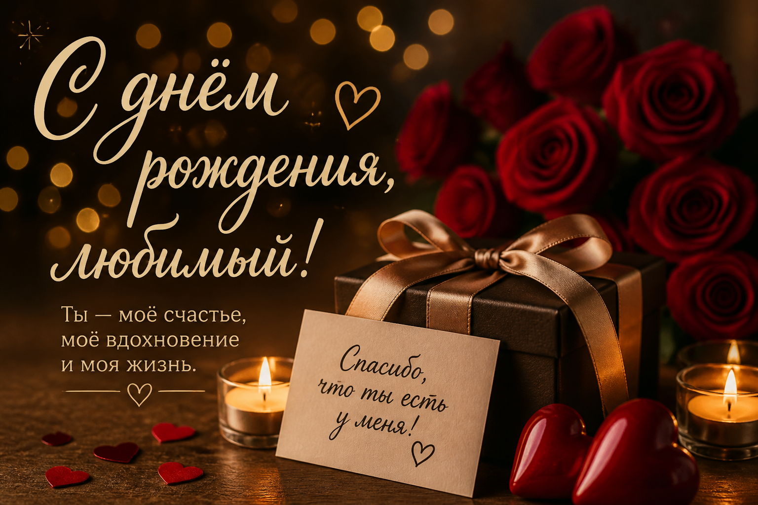 с днем рождения любимому мужчине