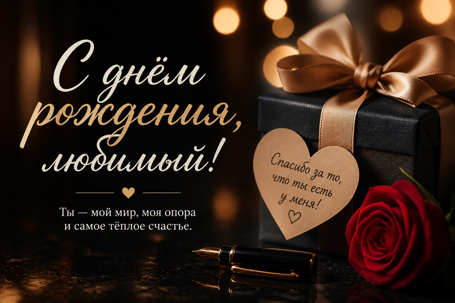 с днем рождения любимому мужчине