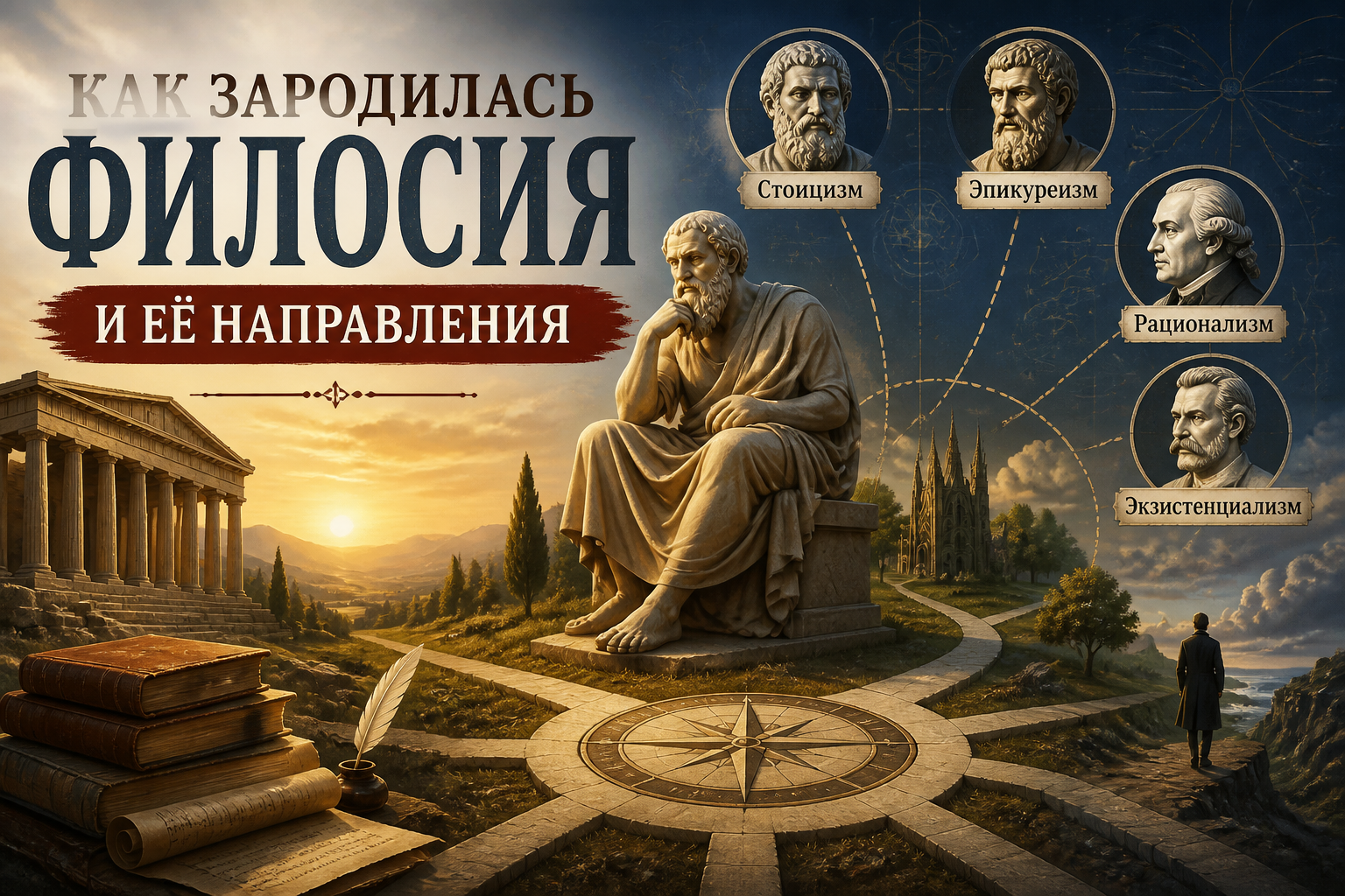 Как зародилась философия и её основные направления