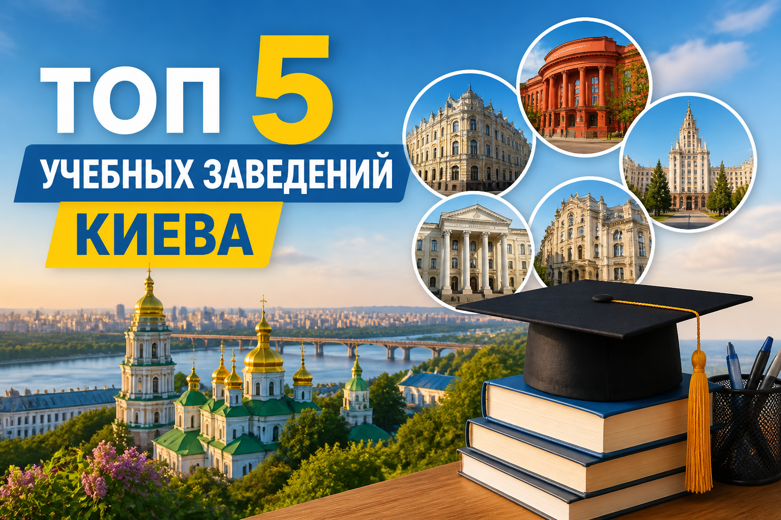 Топ 5 учебных заведений Киева в 2026 году