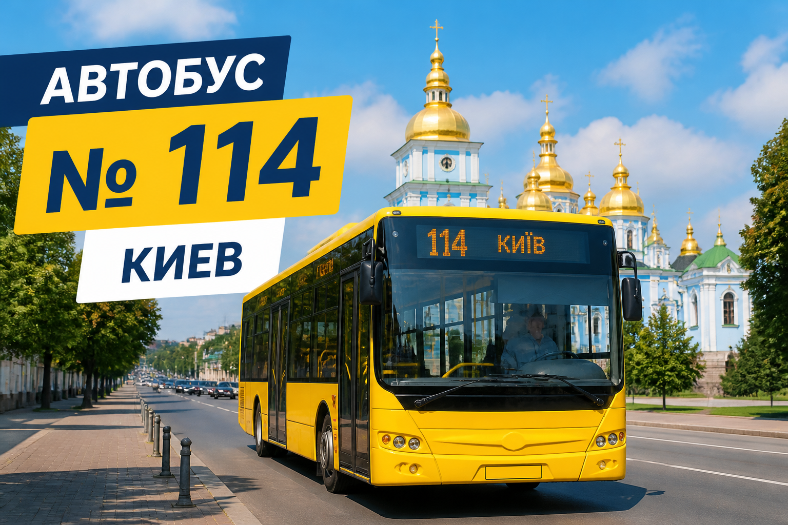 Автобус №114 Київ: маршрут, зупинки, розклад