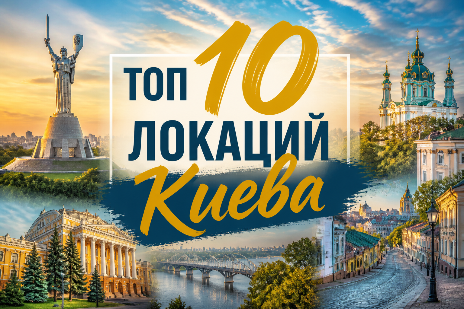 Топ 10 локаций Киева: лучшие места для посещения