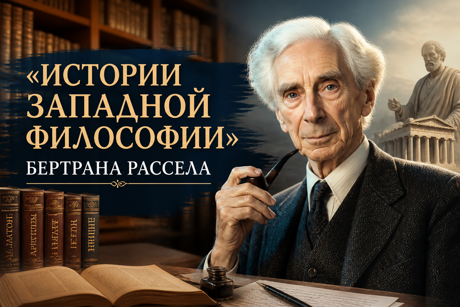 История западной философии Бертрана Рассела: обзор книги