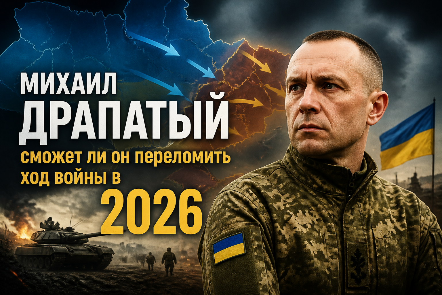 Михаил Драпатый: сможет ли он переломить ход войны в 2026