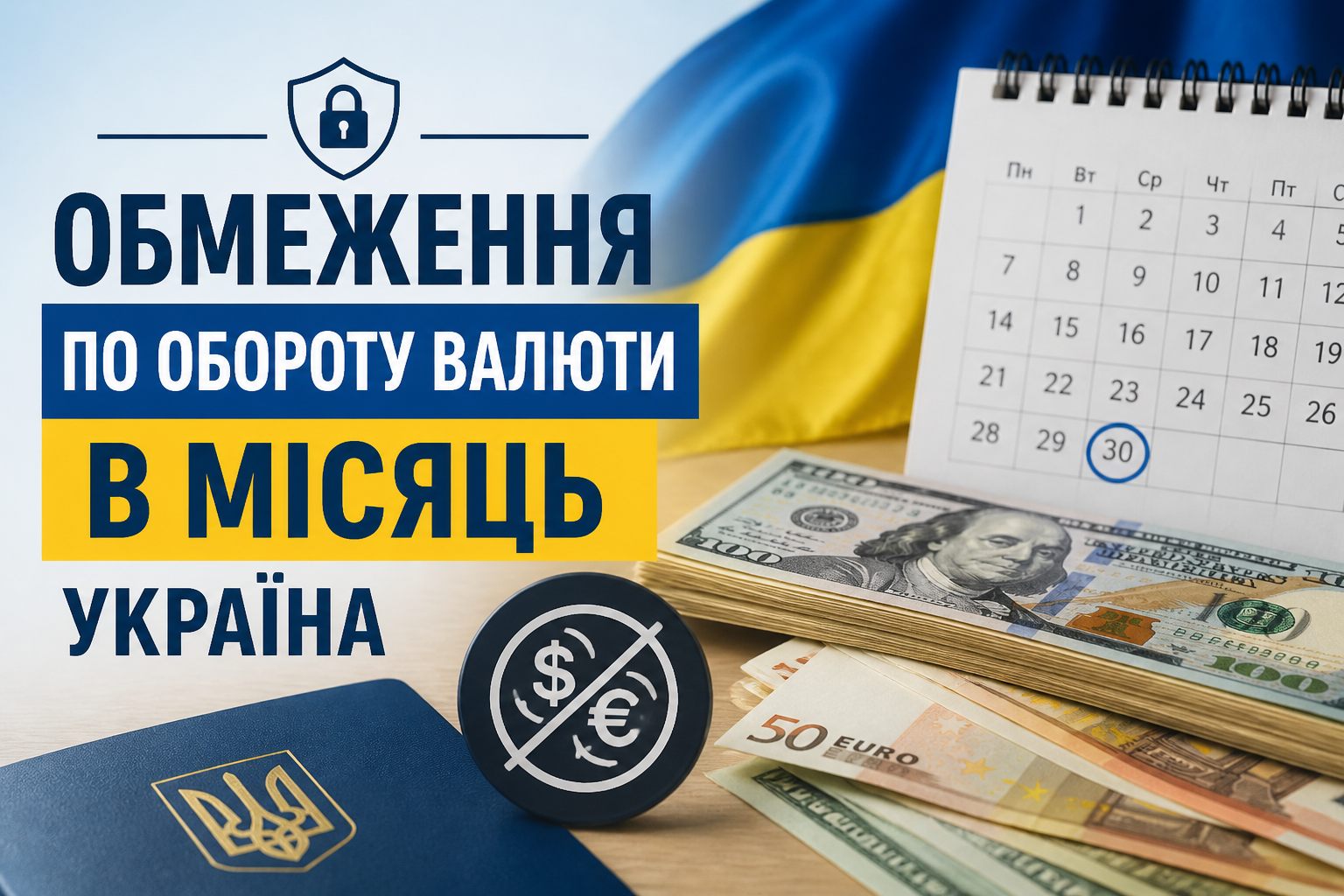 Ограничения по обороту валюты в Украине 2026